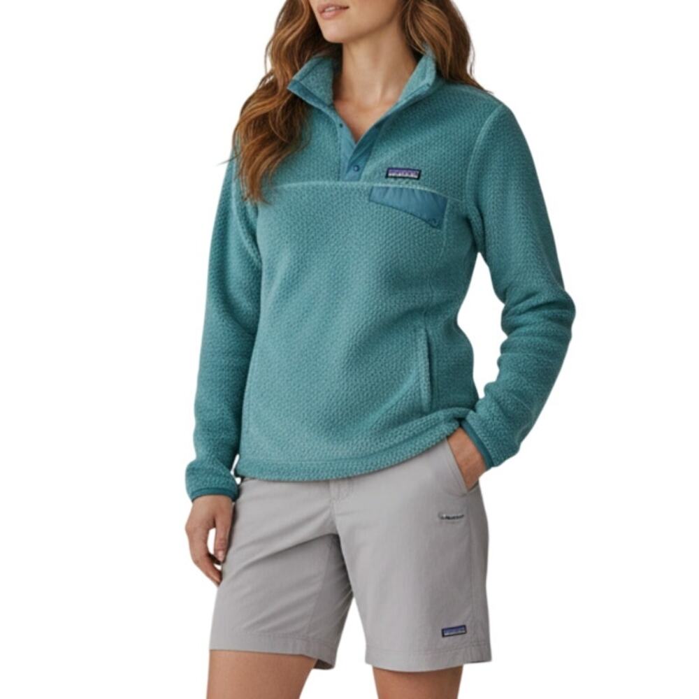 PATAGONIA Re-Tool Snap-T Fleece Pullover Women S Blue Outdoor Everyday Gorpcore
